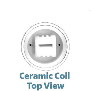 yocan magneto ceramic heating coil atoimzer top view 2 1