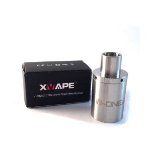 x vape v one stainless steel mouthpiece for v one 2.0 1