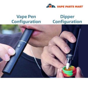 someone using the airis 8 wax pen and dipper