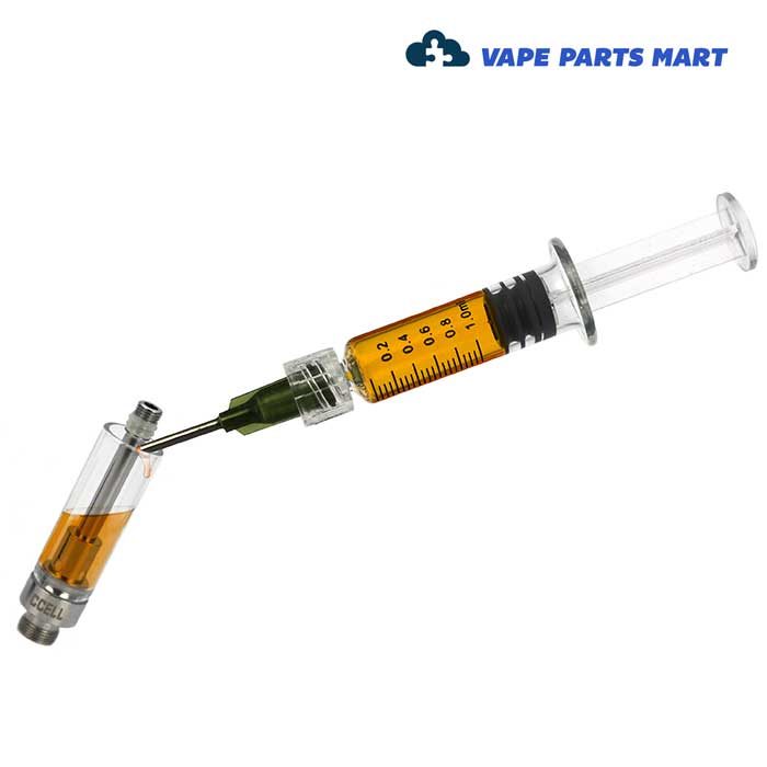 oil catridge with oil syringe hero