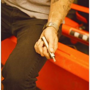 Linx Gaia Wax Vape lifestyle photo in hand