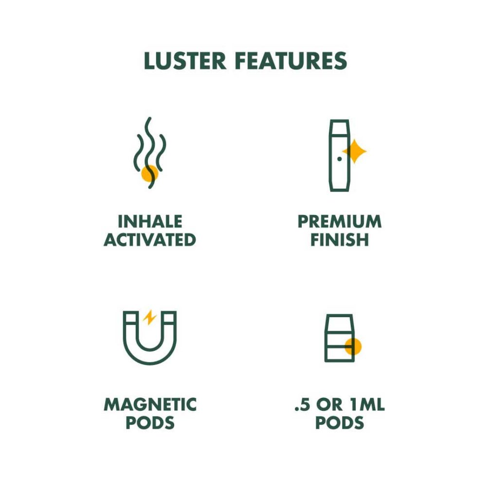 CCell Luster Oil Vape Pen Pod Style Vape Pen