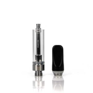 Maxcore glass oil cartridge with mouthpiece off