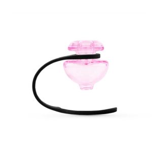 Puffco Peak Ball and Tether pink glass