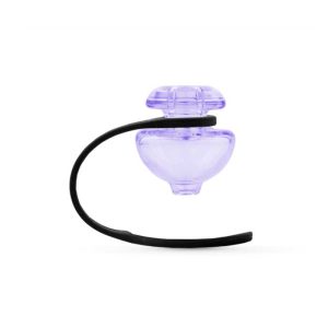 Puffco Peak Ball and Tether ultraviolet purple glass