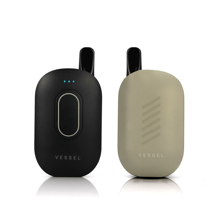 Vessel Compass Battery Mojave Beige front and back