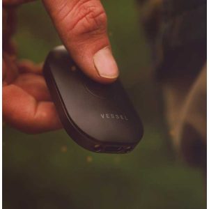 Vessel Compass Battery lifestyle photo in hand