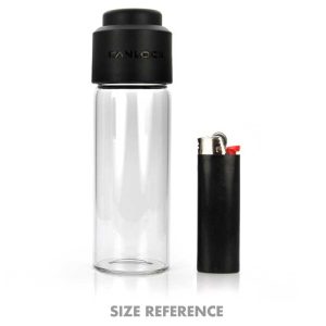Canlock-Stash-Jar+-clear-glass-size-reference