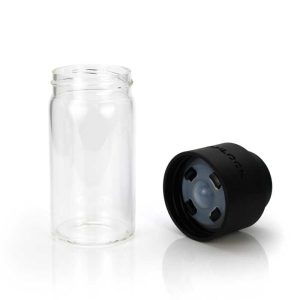 Canlock Weed Stash Jar under lid view