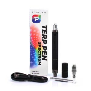 Boundless Terp Wax Pen Spectrum Packaging Black