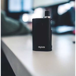 Ispire GRP 400 battery lifestyle photo on desk final