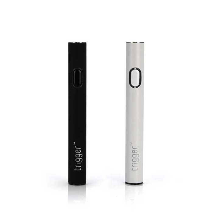 Maxcore-Trigger-variable-voltage-oil-cartridge-battery-black-and-white