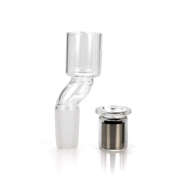 Ispire Wand Angled Banger with induction dab cup