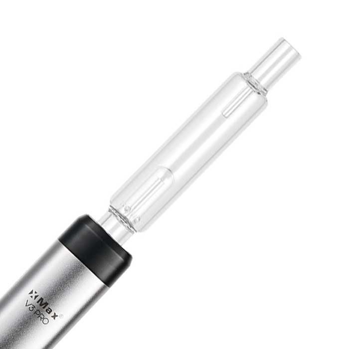 XMax V3 Pro glass water bubbler attachment close up