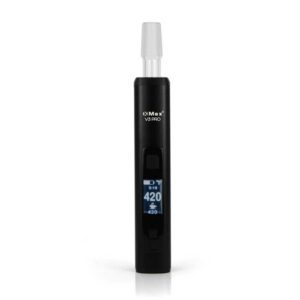 XMax-V3-Pro-glass-water-pipe-bong-adapter-attached