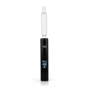 XMax V3 pro glass water bubbler attached to device