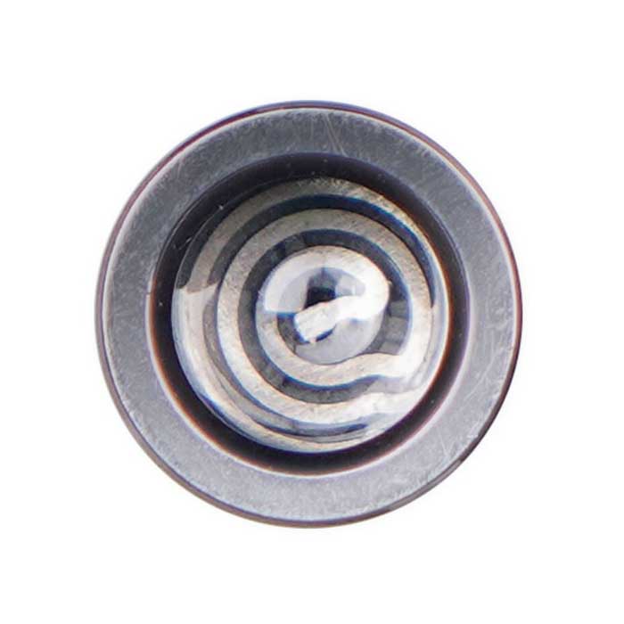 XMax Qomo glass coil top view