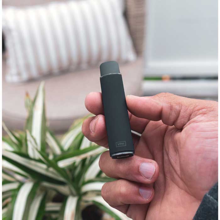 VPM Brand P30 Pod system vape lifestyle photo in hand VPM Brand P30 Pod system vape lifestyle photo in hand