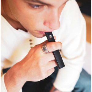 VPM Brand disposable cannabis vape lifestyle photo in use