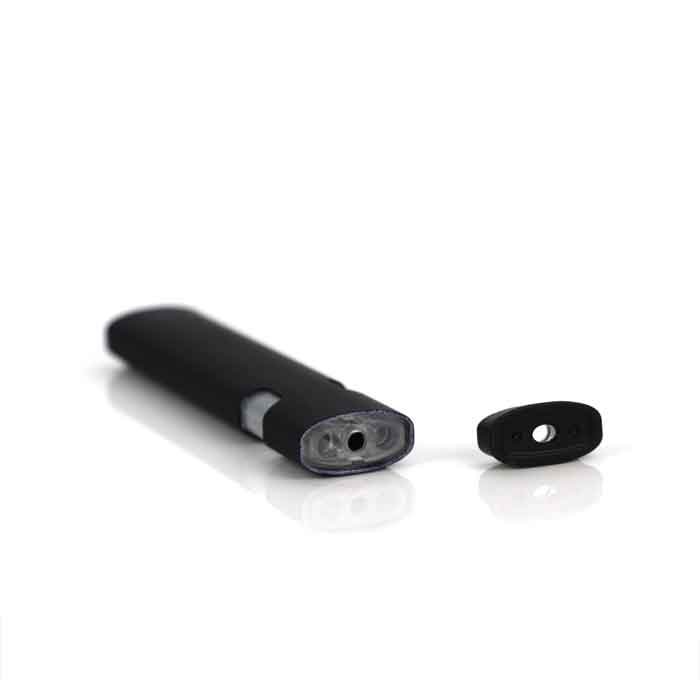 VPM Brand D90 disposable vape pen top filling view VPM Brand D90 disposable vape pen top filling view