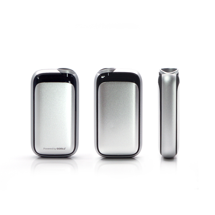 VPM CCell Rizo silver battery full view VPM CCell Rizo silver battery full view