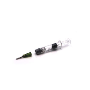 VPM Luer lock oil syringe and needle
