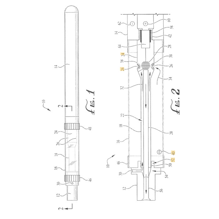 Top Airflow oil cartridge patent fig 1 fig 2
