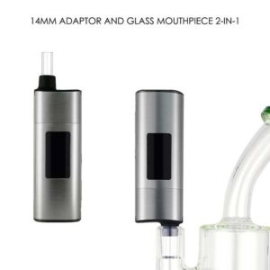 Xvape-Roffu-Glass-Water-Pipe-Adapter-with-Glass-Mouthpiece