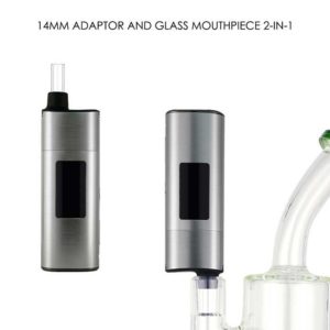 Xvape Roffu Glass Water Pipe Adapter with Glass Mouthpiece