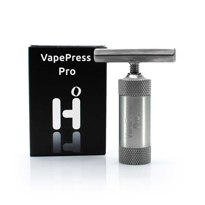 Vape Press Pro vape cake maker packaging silver Vape Press Pro vape cake maker packaging silver