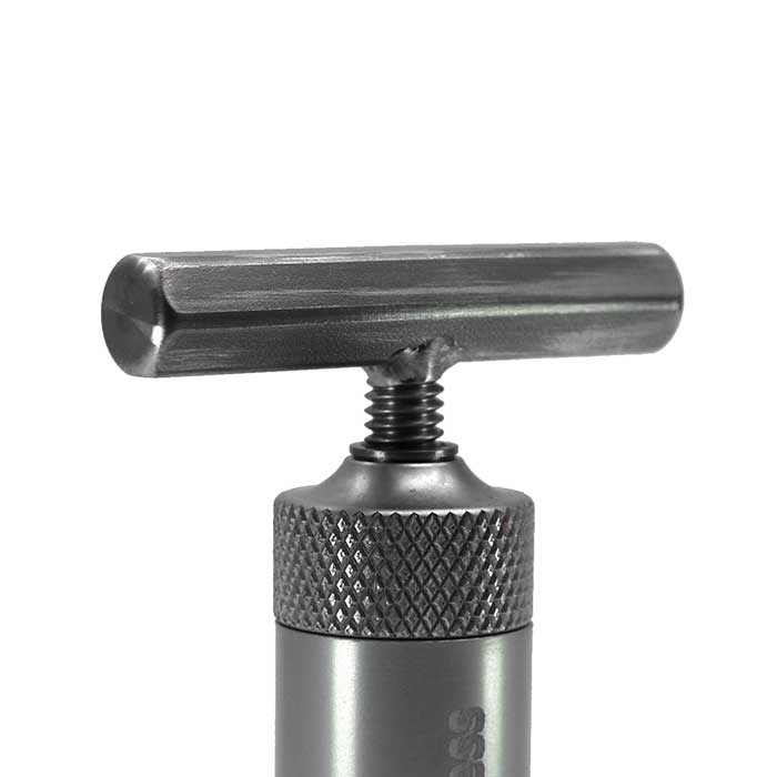 Vape Press Pro vape cake maker top part silver Vape Press Pro vape cake maker top part silver