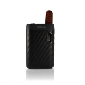 CCell Sandwave Battery Midnight Black Green with cartridge