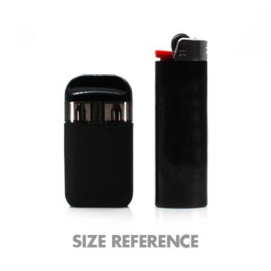 iKrusher Noble sitting next to a black Bic lighter. The lighter is taller and thinner than the Noble