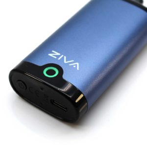 Yocan Ziva Battery with light on close view