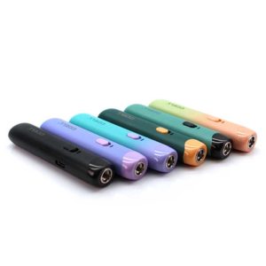 CCell Go Stik Oil Cartridge Vape Battery all colors screw on top view