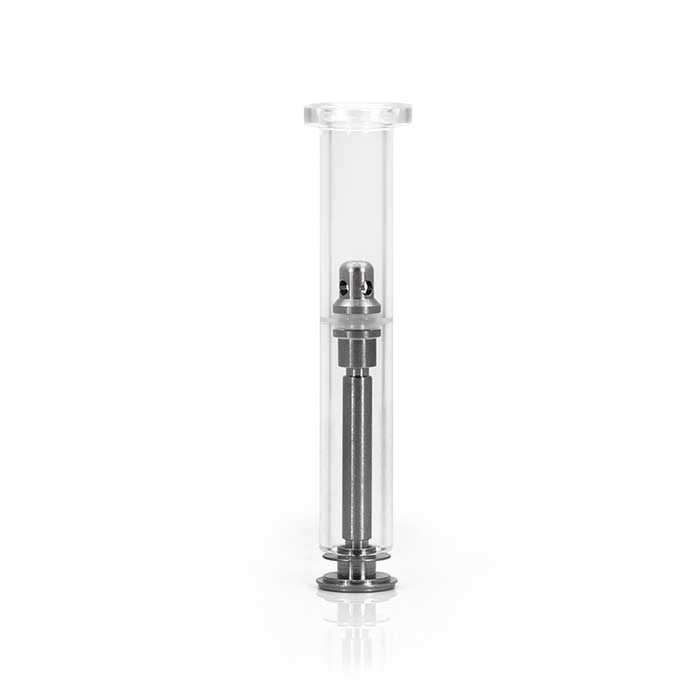 XMax OONT Dry Herb Compact Vaporizer Glass Mouthpiece Top