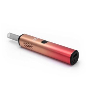 XMax V3 Nano dry herb vaporizer red yellow gradient bottom angle