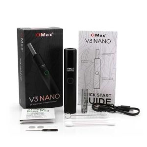XMax V3 Nano dry herb vaporizer whats in the box