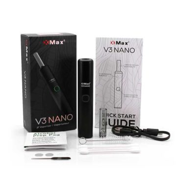 XMax V3 Nano Hybrid Dry Herb Vaporizer | VPM.com