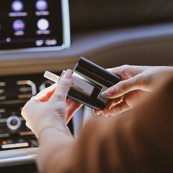 CCell Fino Detachable Power Dock Battery Lifestyle