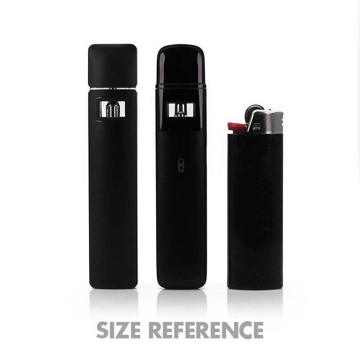 CCell Flex Dual Air Vent Empty Disposable Vape Size Reference
