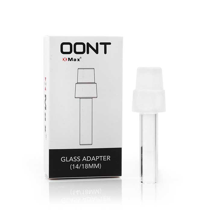 XMax OONT Dry Herb Compact Vaporizer Glass Adapter Packaging