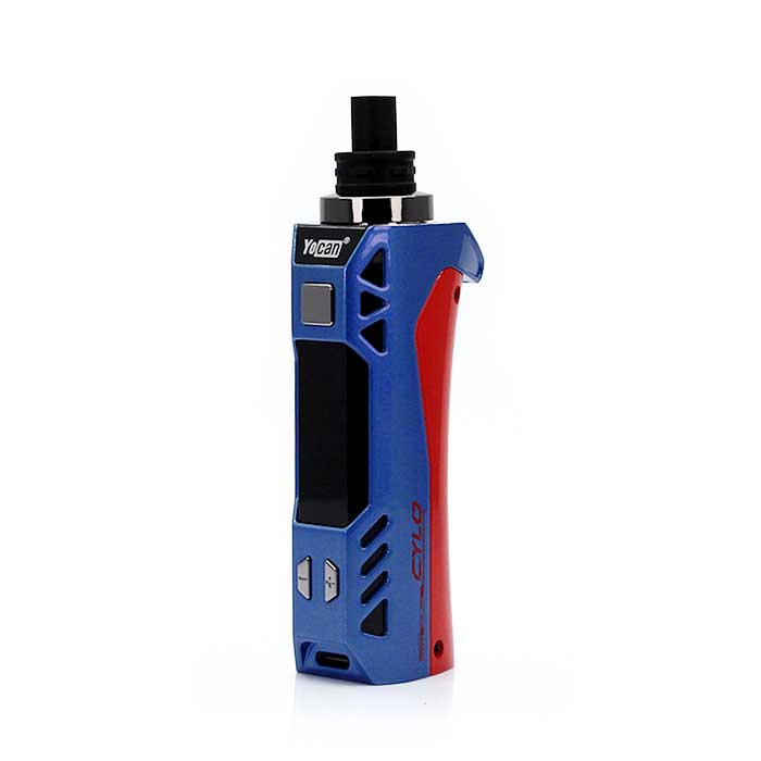 Yocan Cylo Wax Vaporizer Primary Blue Red
