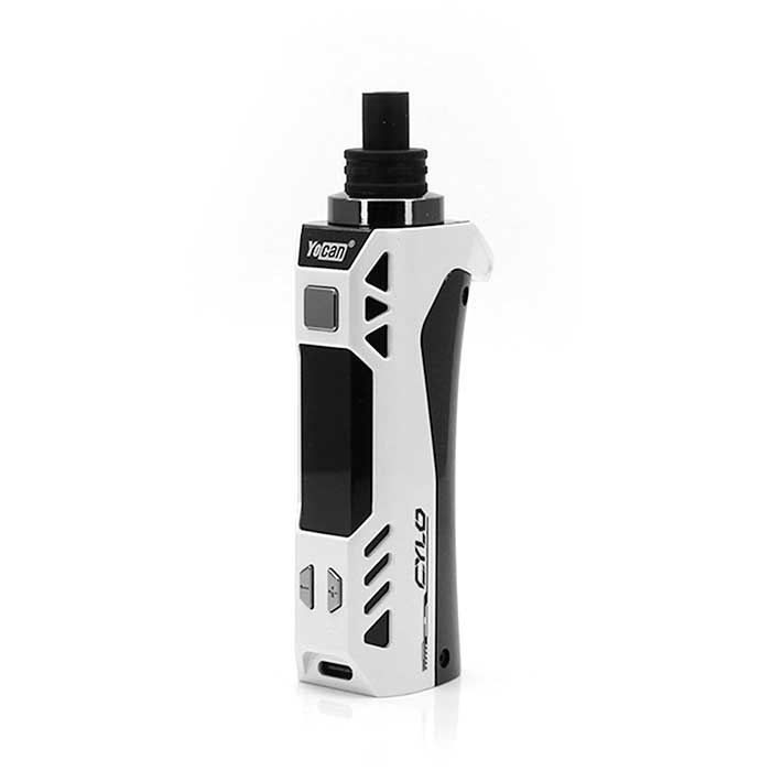 Yocan Cylo Wax Vaporizer Primary White Black