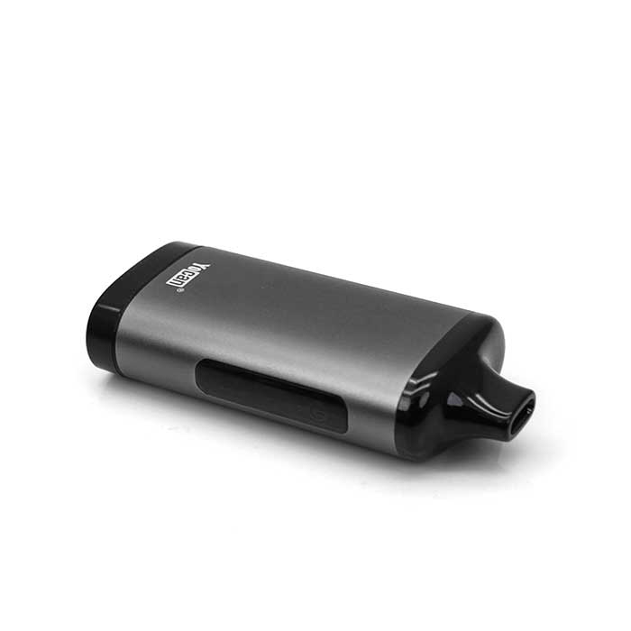Yocan Ziva Pro Battery Gray Side Screen angle