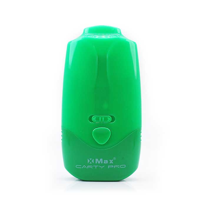 Xmax Carty Pro 510 Thread Oil Cart Battery Front Green Xmax Carty Pro 510 Thread Oil Cart Battery Front Green