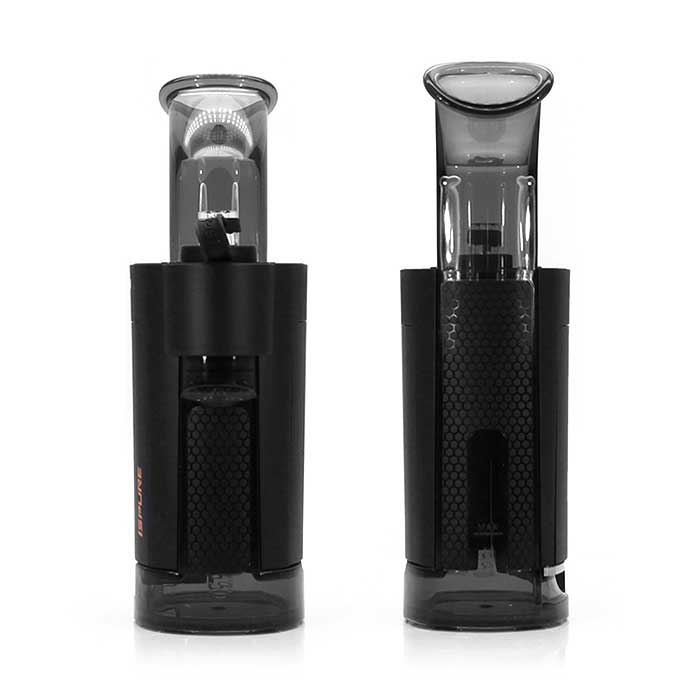 Ispure Daab Blitz Electric Dab Rig Front and back