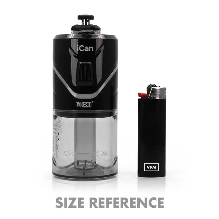Yocan iCan E rig Size Reference