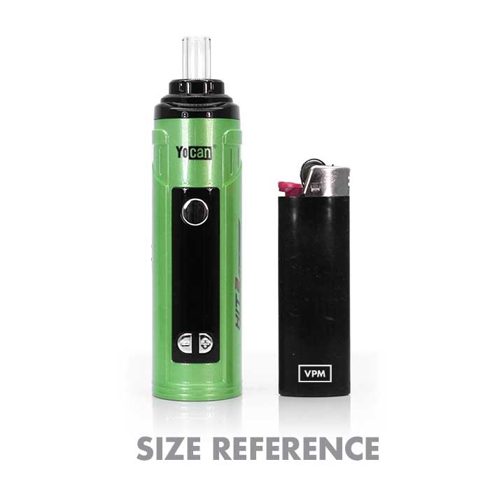 Yocan Hit 2 Dry Herb Vaporizer Size Reference
