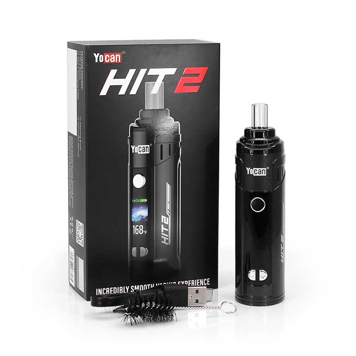 Yocan Hit 2 Dry herb Vaporizer Packaging Black